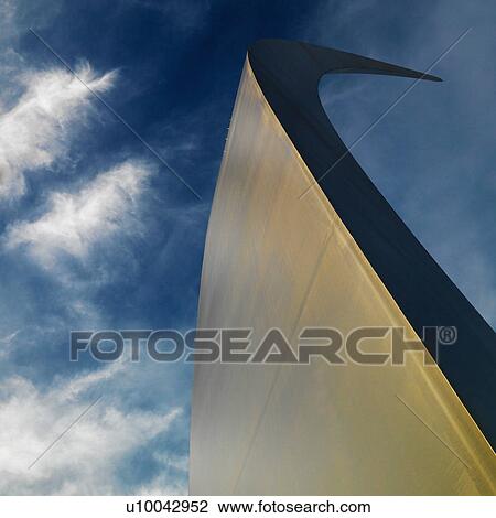 Stock Image - Spire of Air Force Memorial in Arlington, Virginia, USA.. Fotosearch