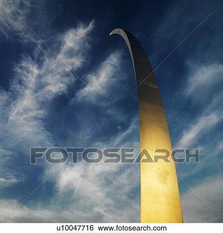 Stock Photograph - Spire of Air Force Memorial in Arlington Virginia. Fotosearch