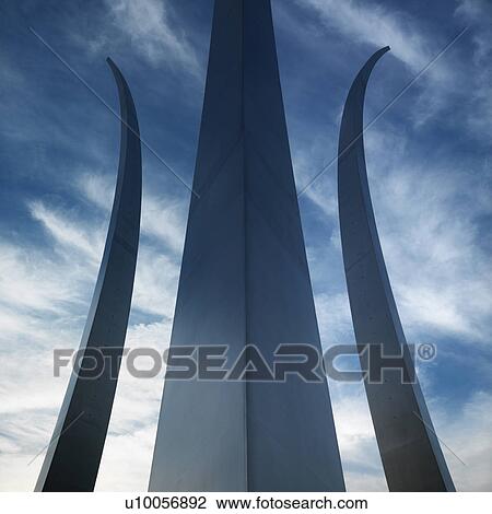 Three spires of Air Force Memorial in Arlington Virginia USA View Large Photo Image Stock Image - Three spires of Air Force Memorial in Arlington Virginia USA. Fotosearch
