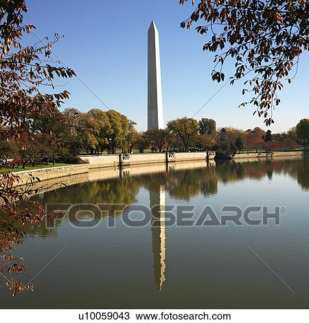 Stock Image - Washington Monument in Washington, D. C. USA. Fotosearch