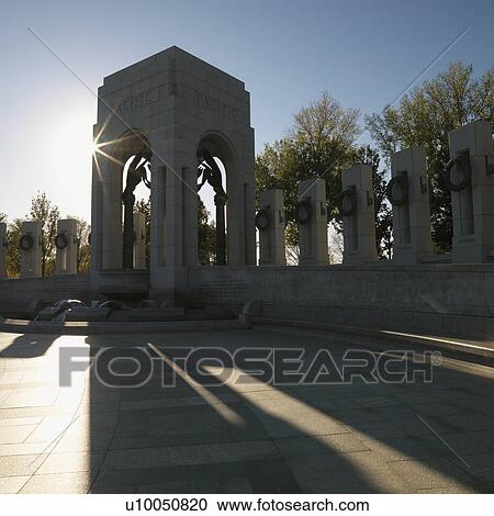 World War II Memorial in Washington D. C. View Large Photo Image Stock Image - World War II Memorial in Washington D. C.. Fotosearch
