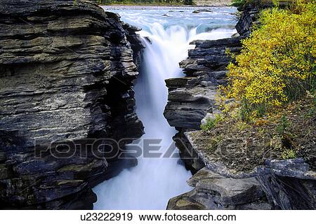 Stock Photo - Canada, America, canada, athabrasca, america, canal, alberta. Fotosearch
