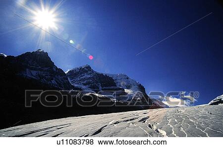 Stock Photo - cold, america, canada, Canada, blue, day, America. Fotosearch