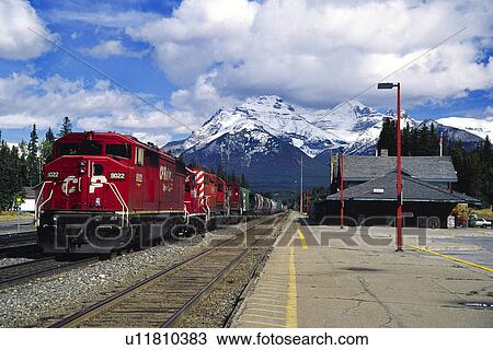 Stock Image - day, america, Canada, canada, banff, America. Fotosearch