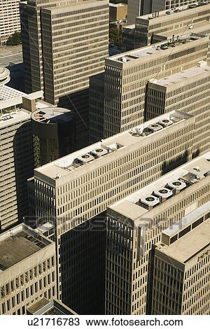 Aerial view of buildings in downtown Atlanta, Georgia. View Large Photo Image Stock Image - Aerial view of buildings in downtown Atlanta, Georgia.. Fotosearch