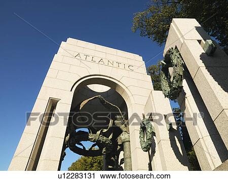 World War II Memorial in Washington, D. C., USA. View Large Photo Image Stock Image - World War II Memorial in Washington, D. C., USA.. Fotosearch
