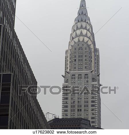Stock Image - Crysler Building, New York City. Fotosearch