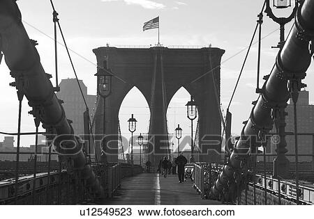 Brooklyn Bridge, New York City View Large Photo Image Stock Image - Brooklyn Bridge, New York City. Fotosearch