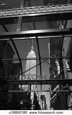 Empire State Building, New York City View Large Photo Image Stock Photo - Empire State Building, New York City. Fotosearch
