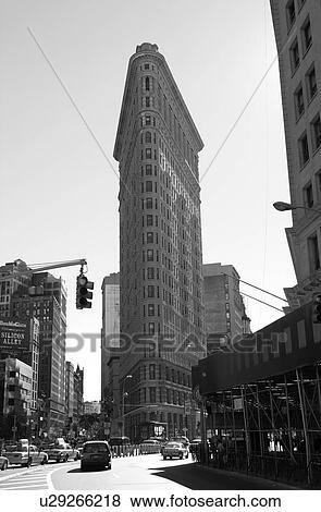 Stock Photo - Flat Iron Building, New York City. Fotosearch