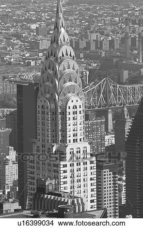 Picture - Manhattan Aerial Views, New York City. Fotosearch