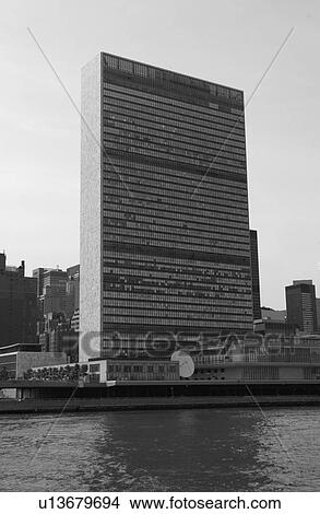 United Nations Building View Large Photo Image Picture - United Nations Building. Fotosearch