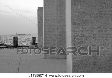 Picture - Vietnam Memorial, Battery Park, New York City. Fotosearch
