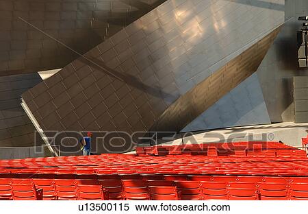 An array of red chairs at Millennium Park in Chicago View Large Photo Image Stock Photography - An array of red chairs at Millennium Park in Chicago. Fotosearch