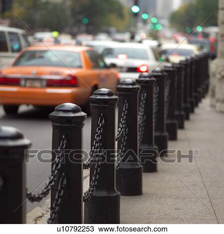 Traffic on a street View Large Photo Image Stock Image - Traffic on a street. Fotosearch