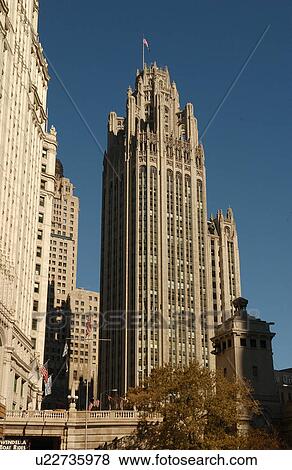 Stock Photo - Wrigley Building in Chicago. Fotosearch