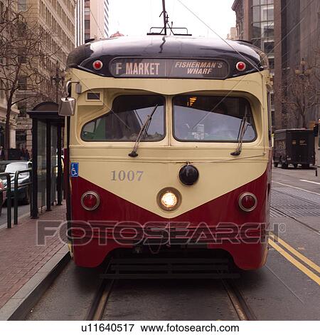Stock Photo - Trolley Car in San Francisco. Fotosearch