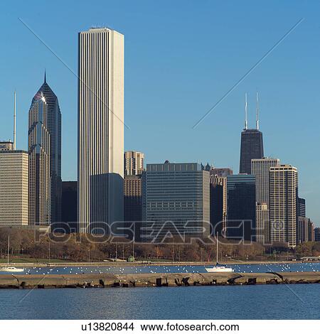 High-rise buildings in Chicago View Large Photo Image Picture - High-rise buildings in Chicago. Fotosearch