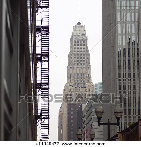High-rise buildings in Chicago View Large Photo Image Stock Image - High-rise buildings in Chicago. Fotosearch