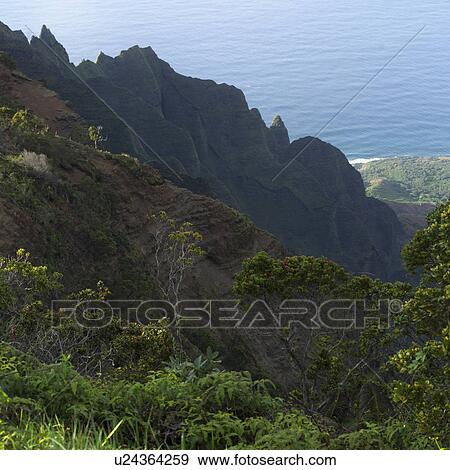 Waimea Canyon - Kauai, Hawaii View Large Photo Image Stock Photo - Waimea Canyon - Kauai, Hawaii. Fotosearch