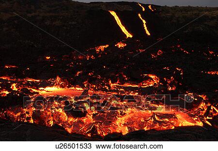 Lava flow - Volcano National Park - Hawaii View Large Photo Image Stock Image - Lava flow - Volcano National Park - Hawaii. Fotosearch
