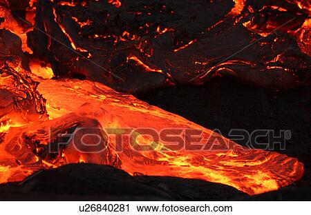 Lava flow - Volcano National Park - Hawaii View Large Photo Image Stock Image - Lava flow - Volcano National Park - Hawaii. Fotosearch