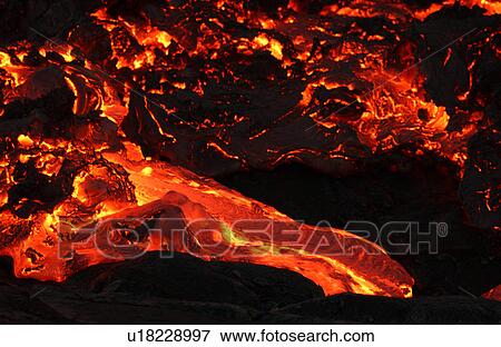 Lava flow - Volcano National Park - Hawaii View Large Photo Image Stock Photo - Lava flow - Volcano National Park - Hawaii. Fotosearch
