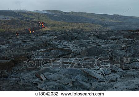 Volcano National Park - Big Island of Hawaii - hardened lava View Large Photo Image Stock Image - Volcano National Park - Big Island of Hawaii - hardened lava. Fotosearch