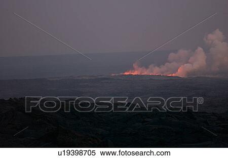 Volcano National Park - Big Island of Hawaii - hardened lava View Large Photo Image Stock Photography - Volcano National Park - Big Island of Hawaii - hardened lava. Fotosearch