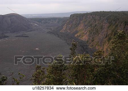 Volcano National Park - Hawaii - craters View Large Photo Image Picture - Volcano National Park - Hawaii - craters. Fotosearch
