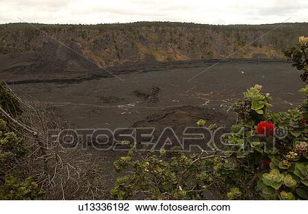 Volcano National Park - Hawaii - craters View Large Photo Image Stock Image - Volcano National Park - Hawaii - craters. Fotosearch
