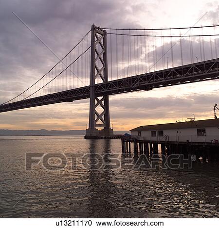 Stock Image - Bay Bridge San Francisco. Fotosearch