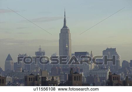Stock Photo - Manhattan Skyline, New York City. Fotosearch