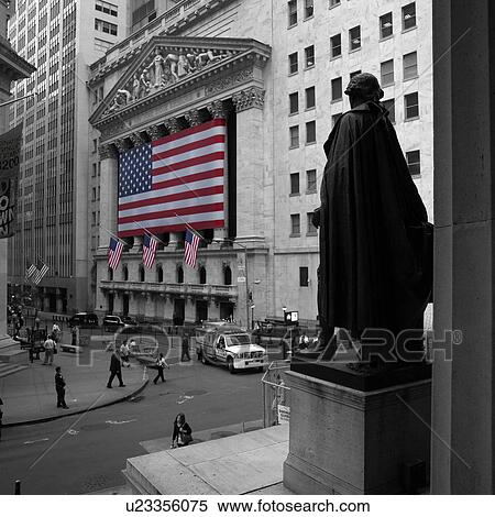 Street outside the New York Stock Exchange, New York City View Large Photo Image Stock Photography - Street outside the New York Stock Exchange, New York City. Fotosearch