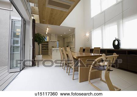 Dining room View Large Photo Image Stock Image - Dining room. Fotosearch