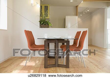 Dining room View Large Photo Image Stock Photo - Dining room. Fotosearch