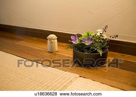 Stock Photo - Ikebana and ornament. Fotosearch