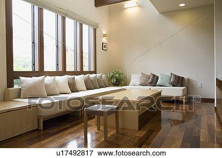 Living room View Large Photo Image Stock Photo - Living room. Fotosearch