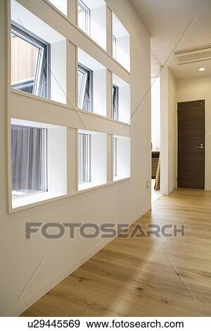 Window of corridor View Large Photo Image Stock Photo - Window of corridor. Fotosearch