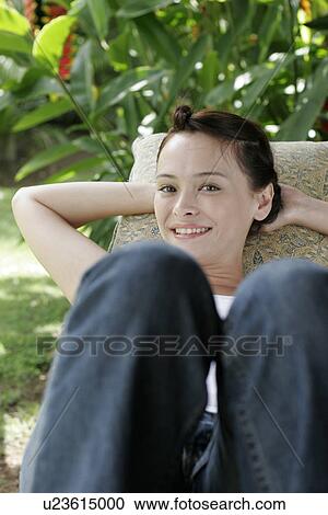 View of a woman lying. View Large Photo Image Stock Image - View of a woman lying.. Fotosearch