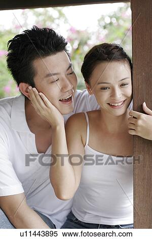 View of a young couple. View Large Photo Image Stock Photography - View of a young couple.. Fotosearch