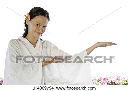 View of a young woman. View Large Photo Image Picture - View of a young woman.. Fotosearch
