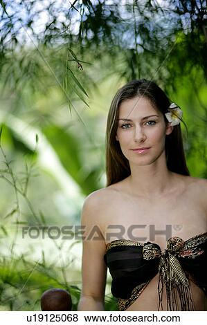 Close-up of a beautiful woman. View Large Photo Image Stock Photo - Close-up of a beautiful woman.. Fotosearch