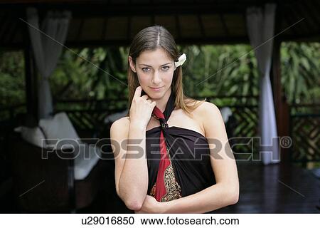 Close-up of a young woman. View Large Photo Image Stock Image - Close-up of a young woman.. Fotosearch