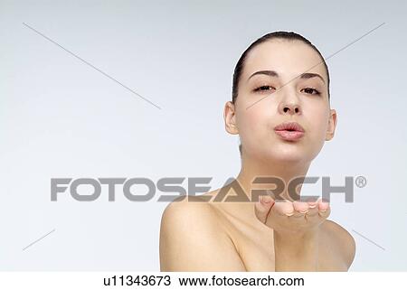 Close-up of a young woman. View Large Photo Image Stock Image - Close-up of a young woman.. Fotosearch