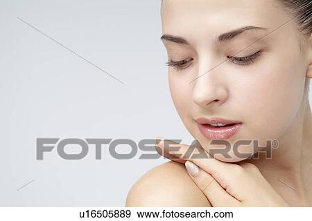 View of a woman. View Large Photo Image Stock Photo - View of a woman.. Fotosearch