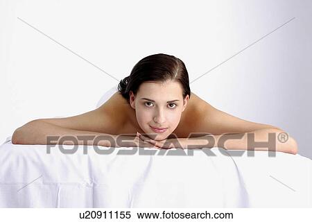 Stock Photography - Close-up of a young woman.. Fotosearch