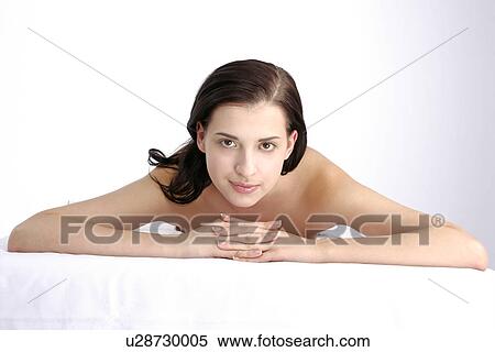 Stock Photography - Close-up of a young woman.. Fotosearch
