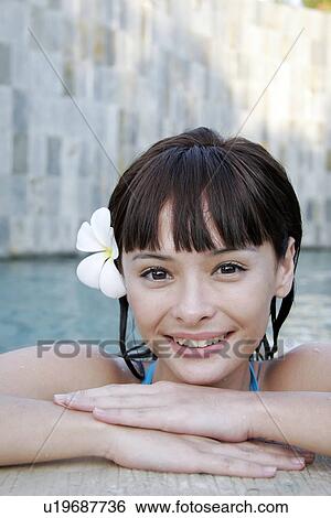 Portrait of a teenage girl. View Large Photo Image Stock Photograph - Portrait of a teenage girl.. Fotosearch