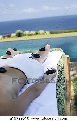 View of stones on a female’s body. View Large Photo Image Stock Image - View of stones on a female’s body.. Fotosearch